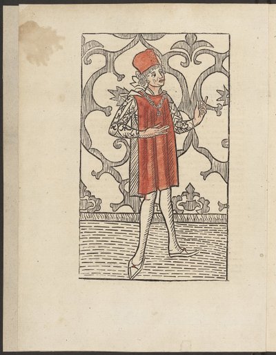 Marco Polo. Fra: Rejsen til det forjættede land af Hans Tucher, 1484 af Unbekannt