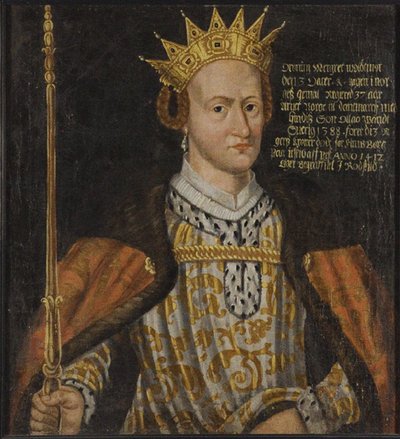 Margaret I af Danmark 1353-1412 af Unbekannt