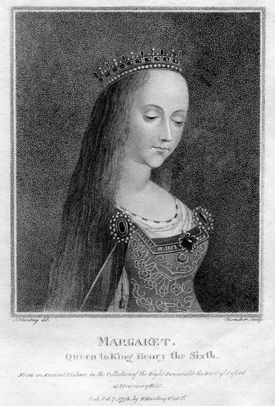 Margaret af Anjou, dronningkonsort af Henry VI, 1792 af Unbekannt