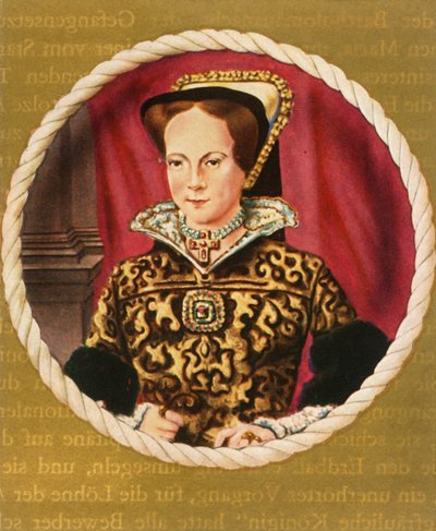 Maria den katolske, 1933. af Unbekannt