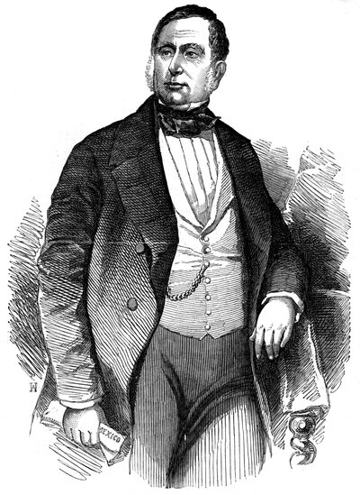 Mariano Arista, mexicansk general og politiker, 1853 af Unbekannt