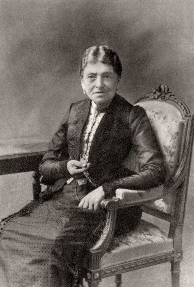 Marie-Louise Jay Cognacq, fransk detailhandler, 1912 af Unbekannt