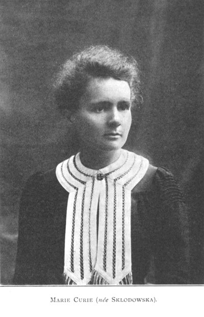 Marie Curie, polskfødt fransk fysiker, 1910 af Unbekannt