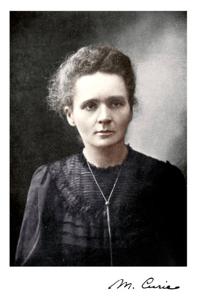 Marie Curie, polskfødt fransk fysiker, 1917 af Unbekannt