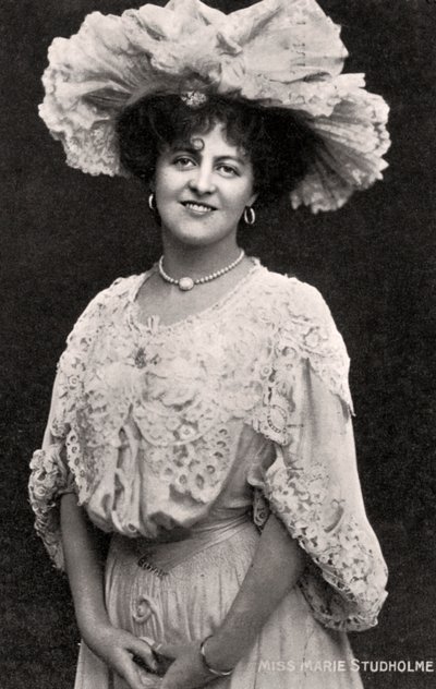 Marie Studholme 1875-1930, engelsk skuespillerinde, 20. århundrede af Unbekannt