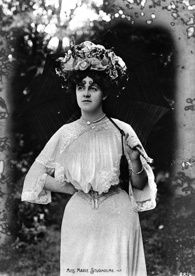 Marie Studholme 1875-1930, engelsk skuespillerinde, begyndelsen af det 20. århundrede af Unbekannt