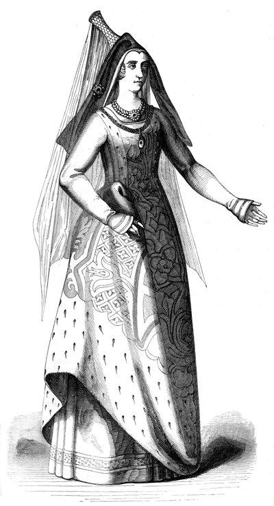 Marie de Bourgogne, datter af Charles le Temeraire, 1500-tallet 1849 af Unbekannt