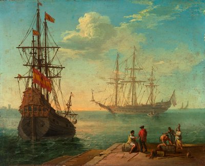Marine, 1700-tallet. af Unbekannt