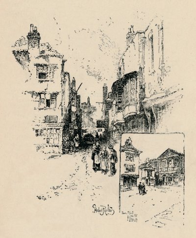 Market Street, Windsor, 1895 af Unbekannt