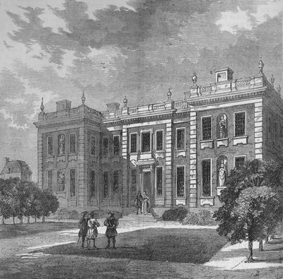 Marlborough House, Westminster, London, c1710 1878 af Unbekannt