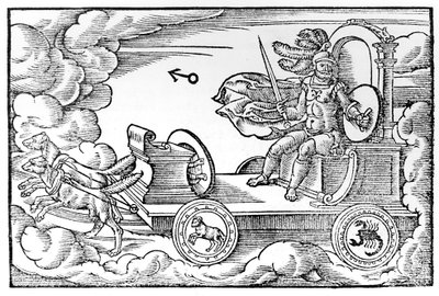 Mars, romersk krigsgud, 1569 af Unbekannt
