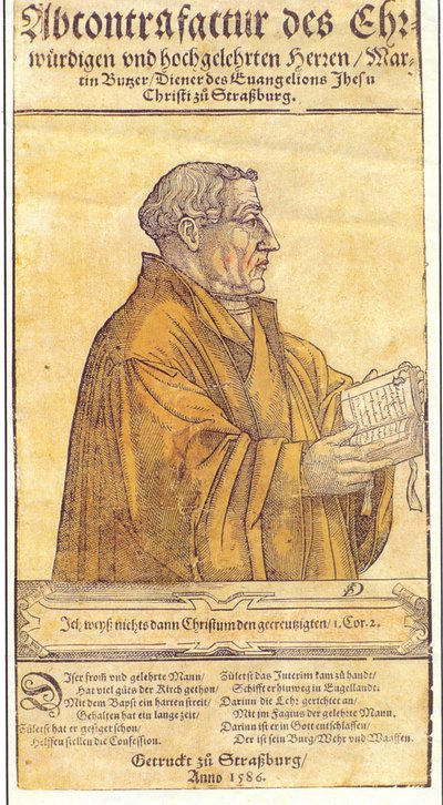 Martin Bucer 1491-1551 af Unbekannt