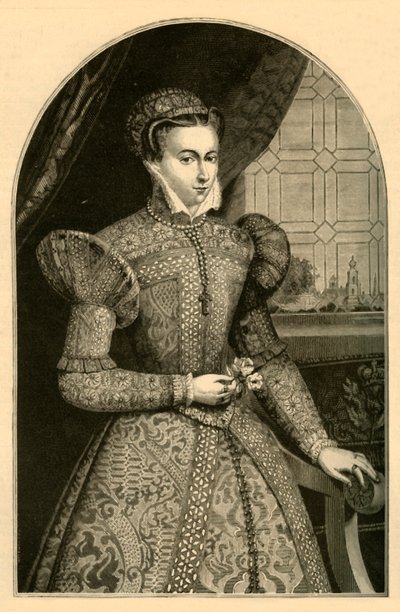 Mary, dronning af Skotten, 1881. af Unbekannt