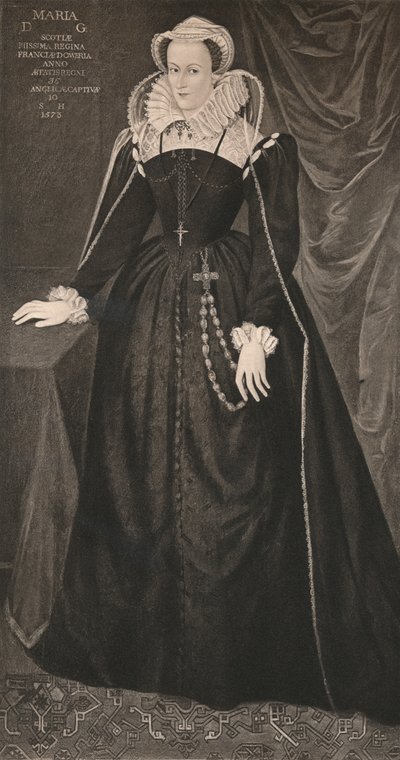 Mary, Queen of Scots, c1500-tallet, 1904 af Unbekannt