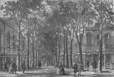Marylebone Gardens, Westminster, London, 1870 1878 af Unbekannt