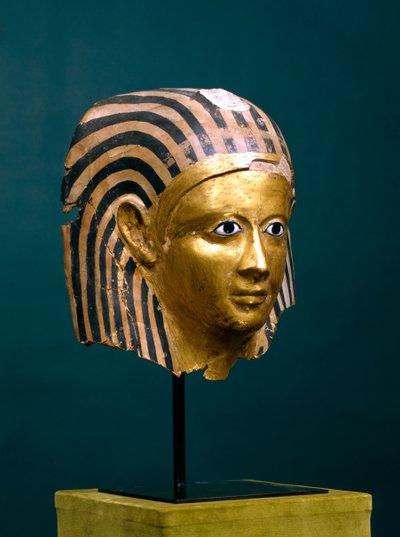 Maske af en gammel egyptisk mumie, 1. århundrede f.Kr af Unbekannt