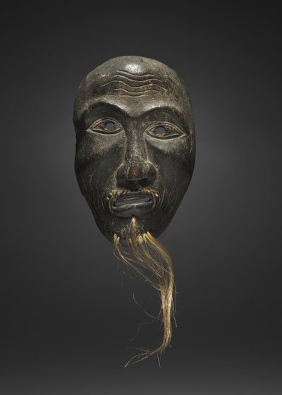 Maske af en ældre, 1600-tallet. af Unbekannt
