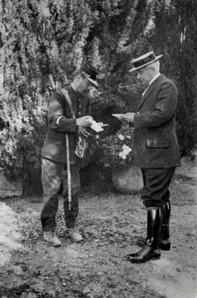 Maurice Maeterlinck, belgisk dramatiker, digter og essayist, 1915 af Unbekannt