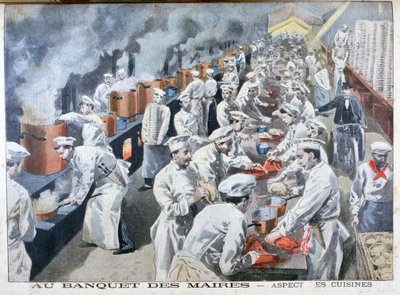 Majors Banket, Paris, 1900 af Unbekannt