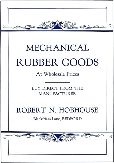 Mekaniske gummivarer - Robert N. Hobhouse-annonce, 1916 af Unbekannt