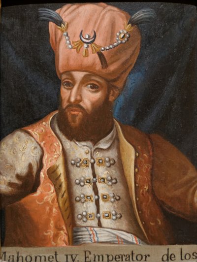 Mehmed IV 1642-1693, Sultan af Det Osmanniske Rige, 1600-tallet af Unbekannt