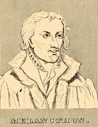 Melancthon, 1497-1560, 1830. af Unbekannt