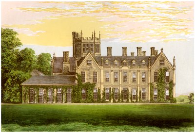 Melbury House, Dorset, hjemsted for jarlen af Ilchester, c1880 af Unbekannt