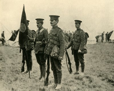 Mænd af prinsesse Patricias canadisk lette infanteri, 1915, c1920. af Unbekannt