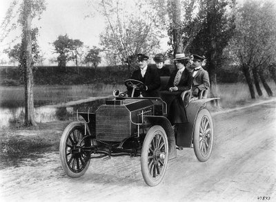 Mercedes 35 hk bil, 1901 af Unbekannt