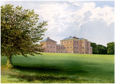 Mersham-le-Hatch, Kent, hjemsted for Baronet Knatchbull, c1880 af Unbekannt