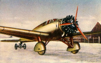 Messerschmitt M 28 postfly, 1932. af Unbekannt