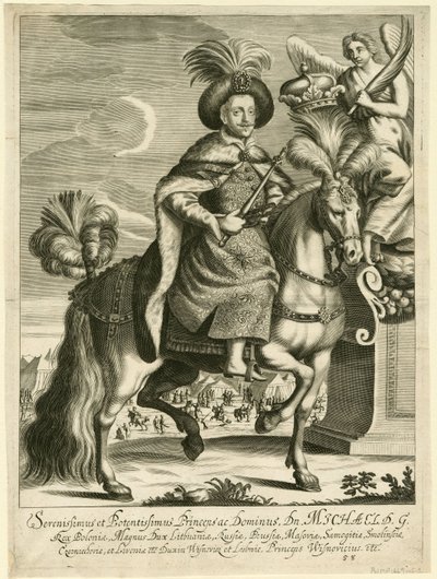 Michal Korybut Wisniowiecki 1640-1673, konge af Polen og storhertug af Litauen, ca. 1670 af Unbekannt