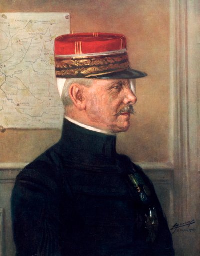 Michel-Joseph Maunoury, fransk general fra Første Verdenskrig, 1926 af Unbekannt