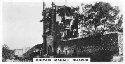 Mihtari Mahall, Bijapur, Karnataka, Indien, c1925 af Unbekannt