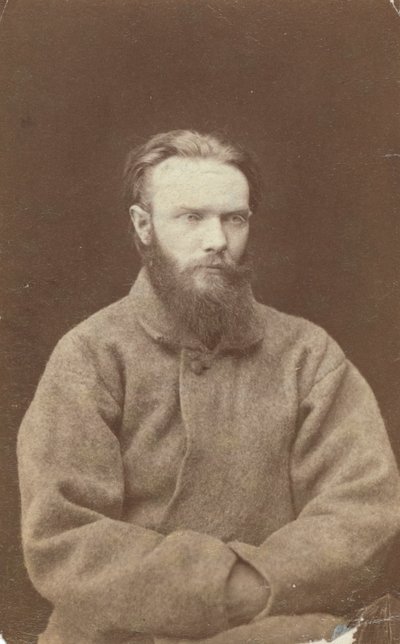Mikhail Saltykov-Shchedrin, russisk forfatter, 1800-tallet af Unbekannt