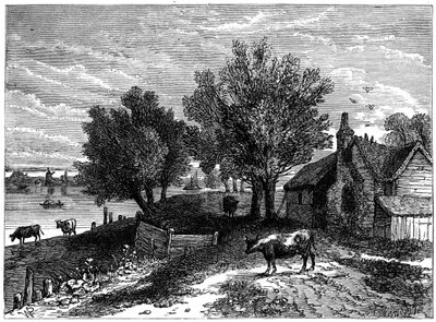Millbank, London, c1800 1891 af Unbekannt