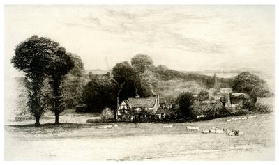 Miltons hytte, Chalfont St Giles, Buckinghamshire, 1895 af Unbekannt