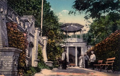 Mineralvandskilde nr. 18, Yessentuki, Rusland, 1900-tallet. af Unbekannt