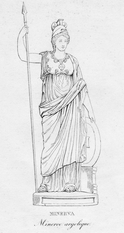Minerva Argolic Minerva, c1850 af Unbekannt