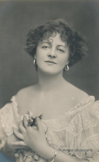 Frøken Marie Studholme, 1872-1930, c1930. af Unbekannt