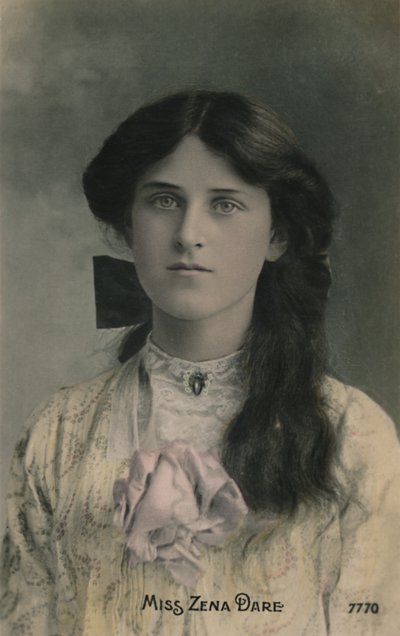 Frøken Zena Dare, 1887-1975, c1930. af Unbekannt