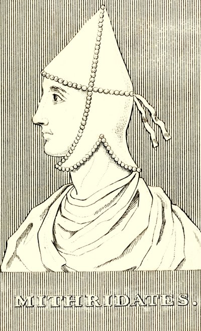 Mithridates, 65-110 AD, 1830. af Unbekannt
