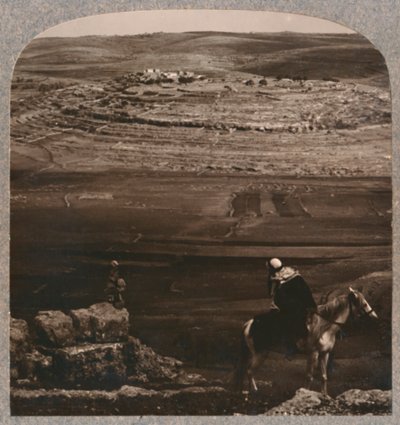 Mizpeh, med Jakobs Stenstøtte, c1900 af Unbekannt