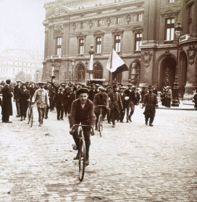 Mobilisering af soldater fra Alsace-Lorraine, c1914-c1918 af Unbekannt