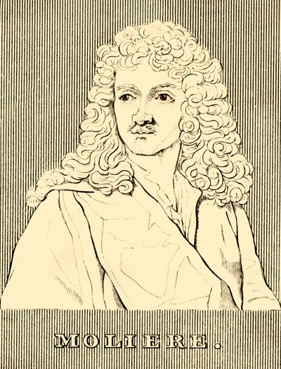 Molière, 1622-1673, 1830. af Unbekannt