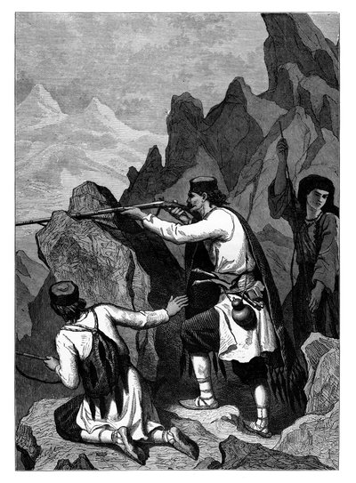 Montenegriner, c1890 af Unbekannt