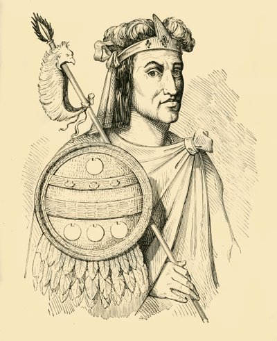 Montezuma, 15191-1520, 1890. af Unbekannt