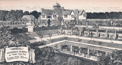 Moonhill, Cuckfield, Sussex, c1902 af Unbekannt