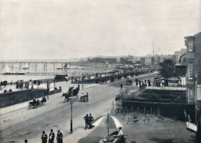 Morecambe - The Promenade, 1895 af Unbekannt