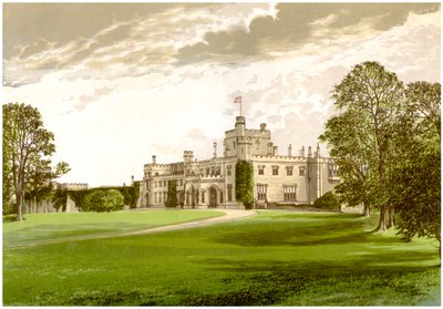 Moreton Hall, Cheshire, hjemsted for familien Ackers, c1880 af Unbekannt